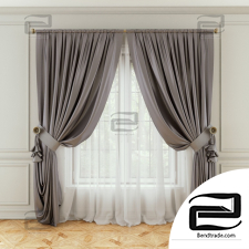 Curtain with pick - up