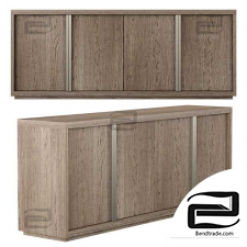 Cabinets, dressers RH Modern Bezier panel