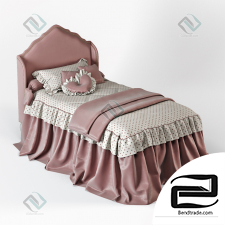 Bed Bed Dolfi Blanche