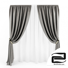 Curtains 3D Model id 11788