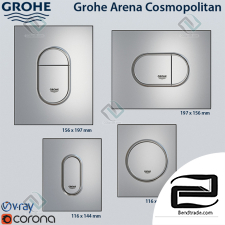 Grohe Arena Cosmopolitan Overhead Panels