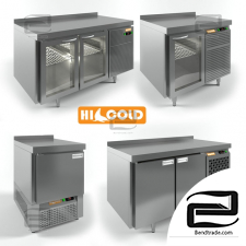 Restaurant Restaurant Refrigerated table HICOLD GN