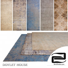 DOVLET HOUSE carpets 5 pieces (part 490)