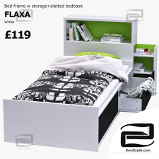 IKEA FLAXA baby bed