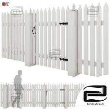 white picket fence 66