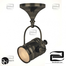 Technical lighting Industrial Spotlight Romatti