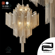 Ava Chain Atlantis Chandelier Pendant Lamp