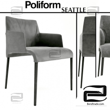 Chair Chair Poliform Seattle