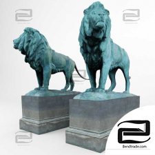 Lion Sculptures 03