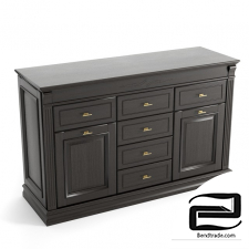 Rimar chest of drawers/ Gothic color