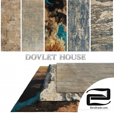 DOVLET HOUSE carpets 5 pieces (part 370)
