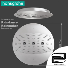 hansgrohe Raindance Rainmaker shower plate