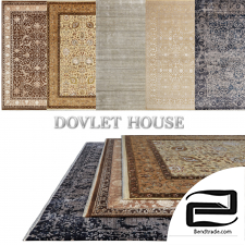 DOVLET HOUSE carpets 5 pieces (part 288)