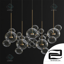 Giopato & Coombes Bolle Chandelier Pendant Light