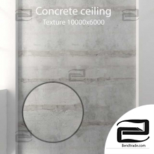 Concrete ceiling