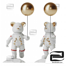 Astronaut bear children's toy