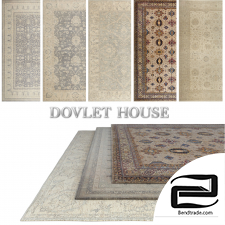 DOVLET HOUSE carpets 5 pieces (part 404)