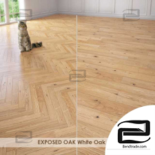 Material wood EXPOSED OAK White Oak