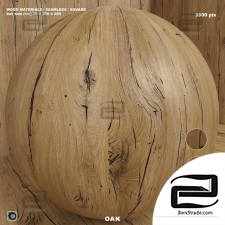 Material wood (seamless) oak - set 108