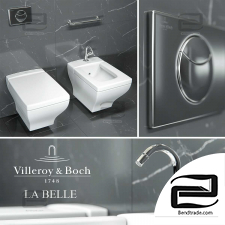Toilet and bidet Villeroy Boch LA BELLE