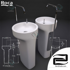 washbasin Roca Amberes Sink