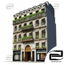 Building Facade for background 02