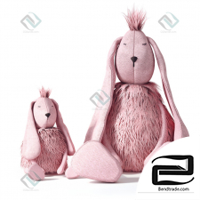 Toys Pink Plush Bunny Toys