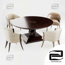 Delilah table and chair, Daliesque Christopher Guy