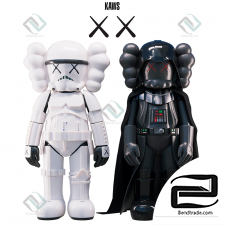 Toys Toys KAWS Stormtrooper Darth Vader