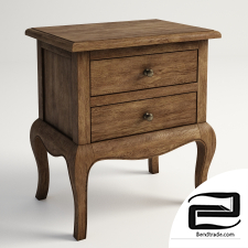 GRAMERCY HOME - Edith Bedside Table 701.001