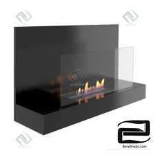 Fireplace Fireplace Clement Nero
