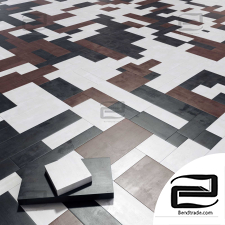 Paving rectangle long tile n1