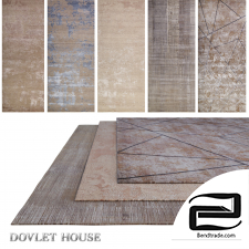 DOVLET HOUSE carpets 5 pieces (part 466)