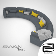 RADIUS sofa SWAN Host
