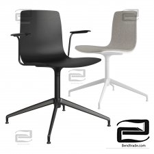AAVA Trestle on Glides Office Chair by Arper