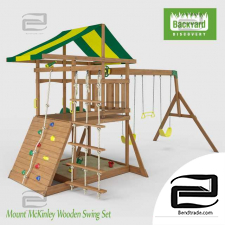 Mount McKinley Wooden Swing Playground