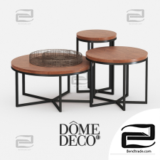 Coffee table Dome deco 02