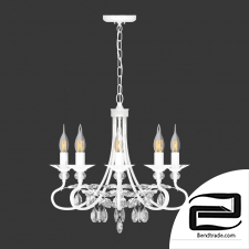 Chandelier with crystal Eurosvet Alexandria 60057/8