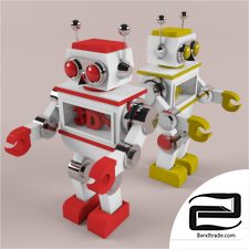 robot 3D Model id 16408