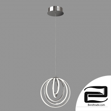 Eurosvet 90170/5 chrome Cycle led pendant light