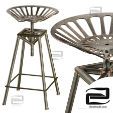 Chair Charlie Industrial Metal