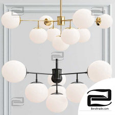 CUICANH Classic Sputnik Chandelier Lighting