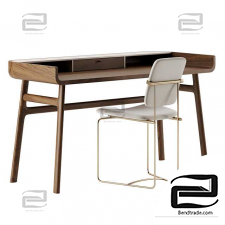 Table and chair HAROLD by De La Espada