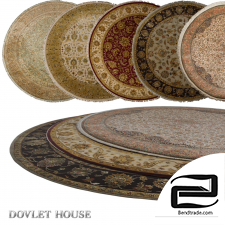 Round carpets DOVLET HOUSE 5 pieces (part 14)