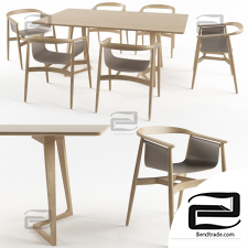 Table and chair Table and chair Zeitraum Twist and Pelle