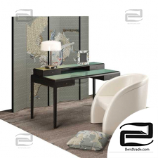 Armani casa desk office furniture