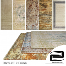 DOVLET HOUSE carpets 5 pieces (part 498)