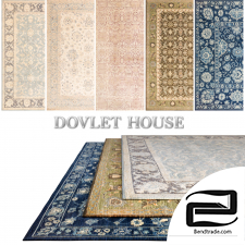 DOVLET HOUSE carpets 5 pieces (part 177)