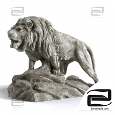 Sculptures Sculptures Lion Decor
