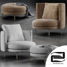 Armchair Minotti Torii